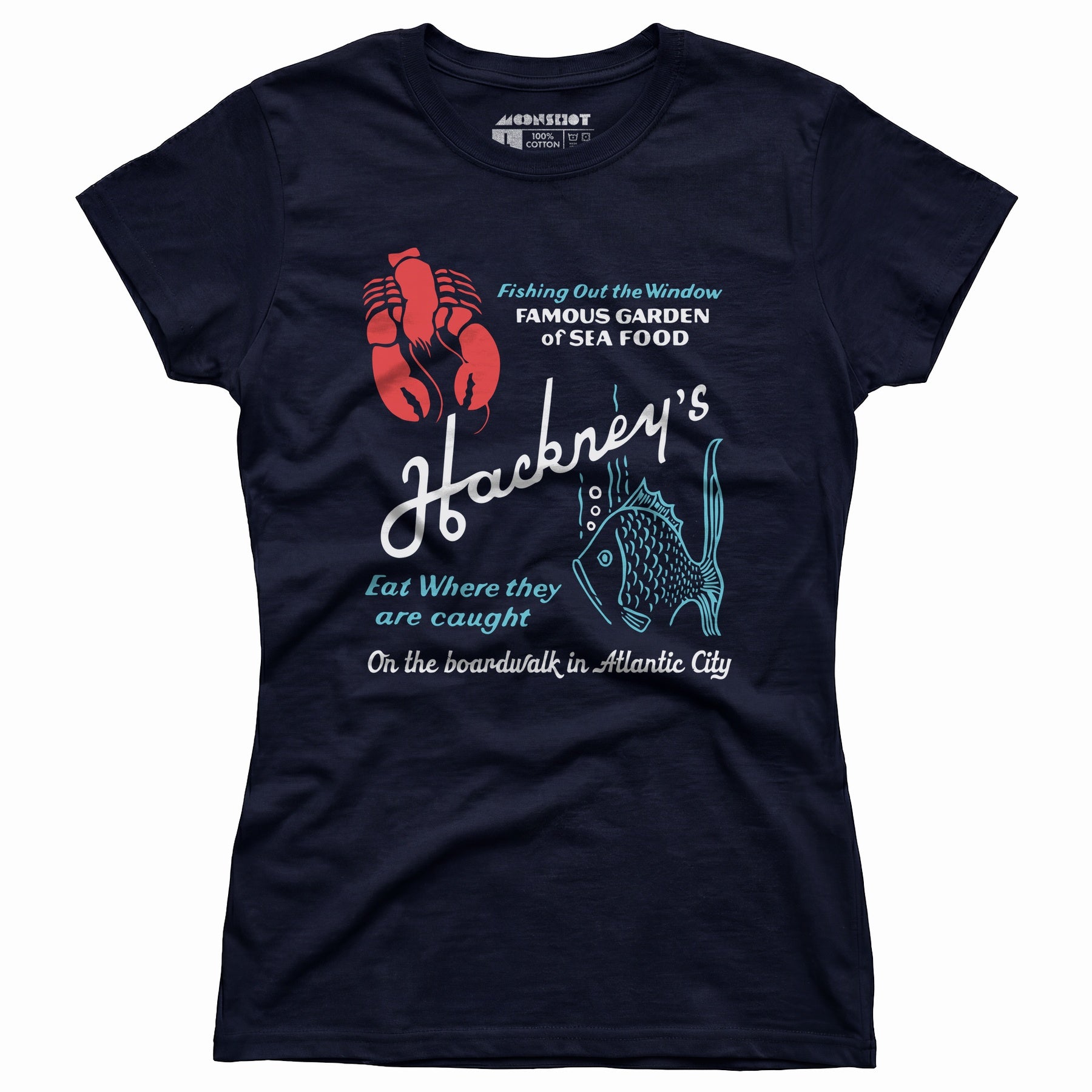 Hackney's - Atlantic City, NJ - Vintage Restaurant - Women's T-Shirt