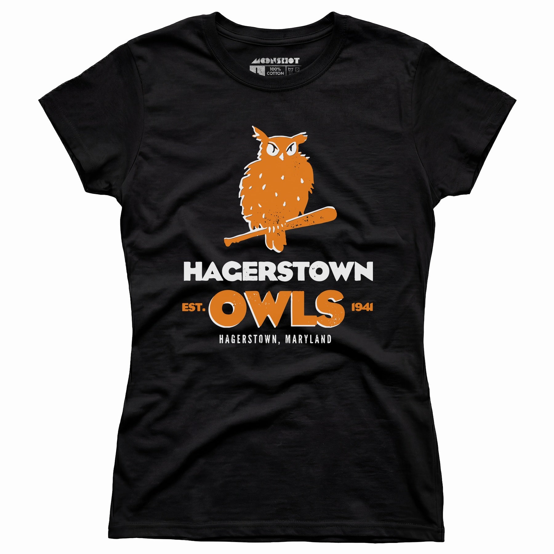 Hagerstown Owls - Maryland - Vintage Defunct Baseball Teams - Women's T-Shirt