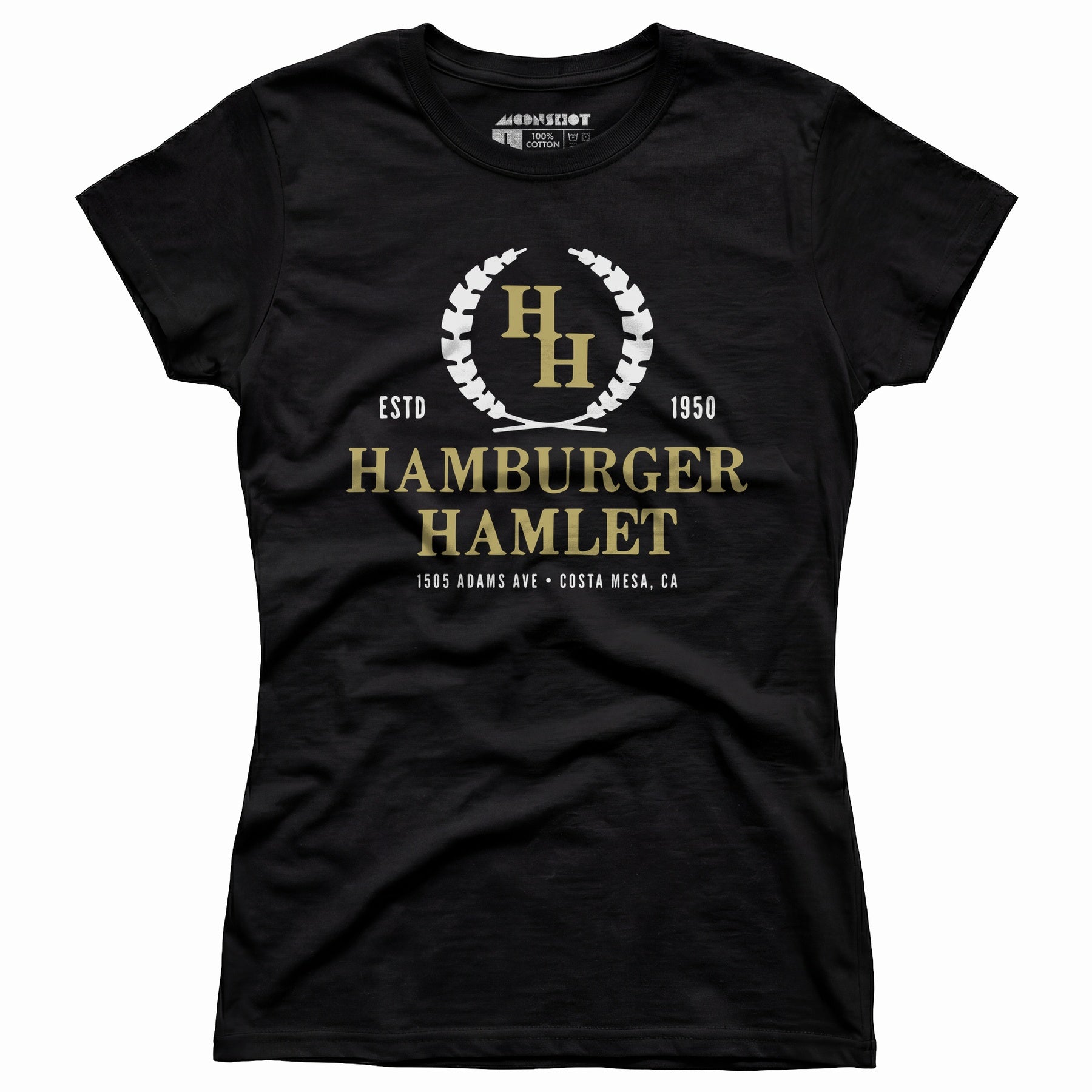 Hamburger Hamlet - Costa Mesa, CA - Vintage Restaurant - Women's T-Shirt