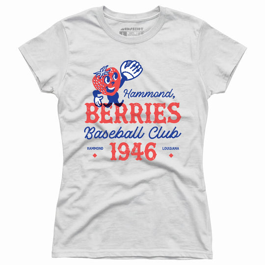 Hammond Berries - Louisiana - Vintage Defunct Baseball Teams - Women's T-Shirt