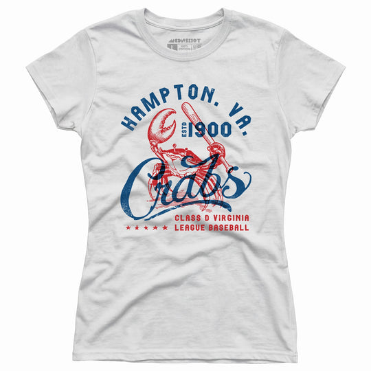 Hampton Crabs - Virginia - Vintage Defunct Baseball Teams - Women's T-Shirt