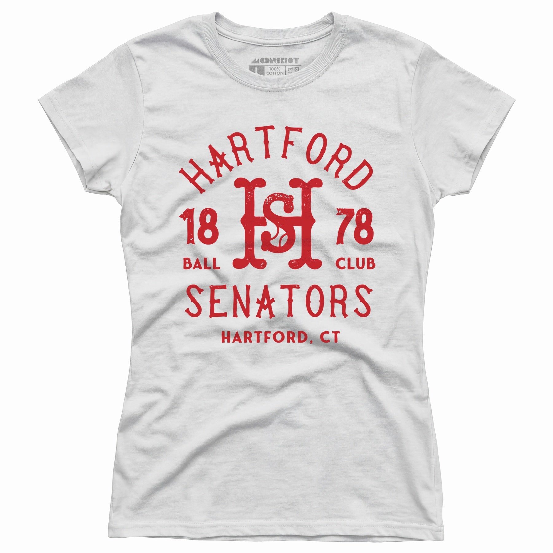 Hartford Senators - Connecticut - Vintage Defunct Baseball Teams - Women's T-Shirt