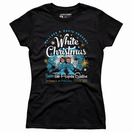 Haynes Sisters White Christmas 1954 - Women's T-Shirt