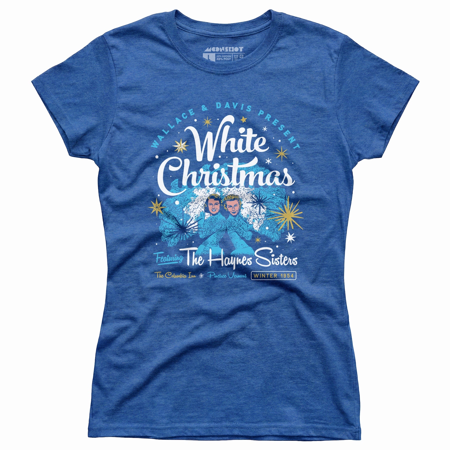 Haynes Sisters White Christmas 1954 - Women's T-Shirt