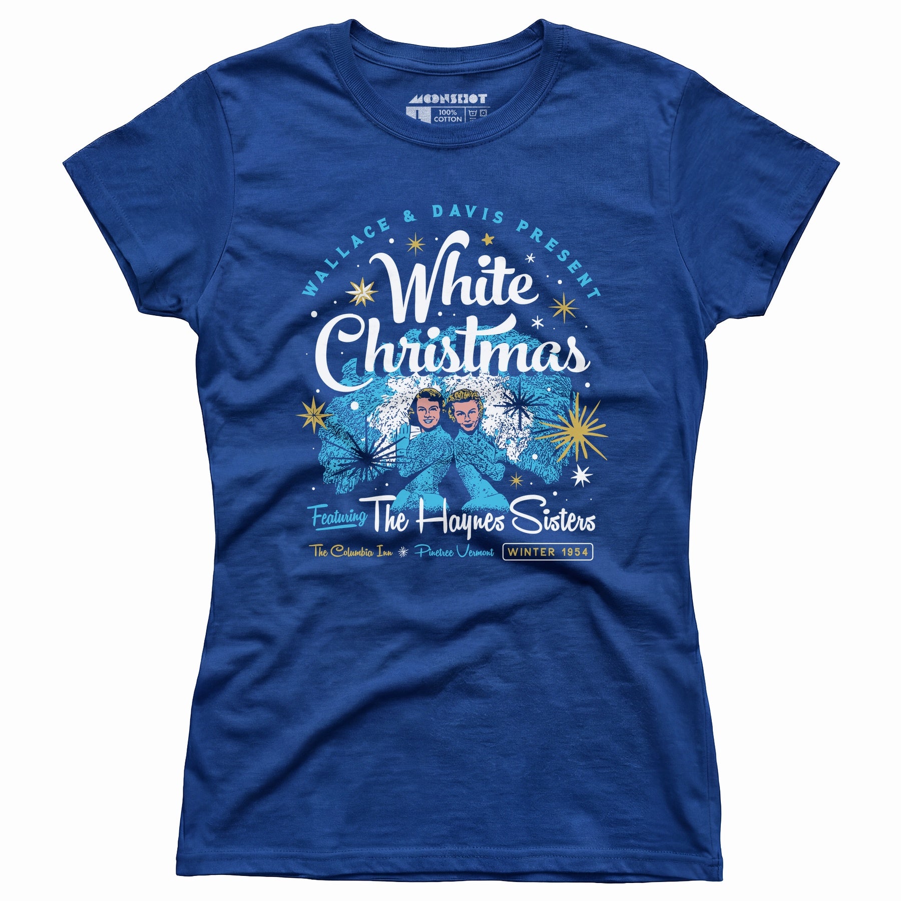 Haynes Sisters White Christmas 1954 - Women's T-Shirt