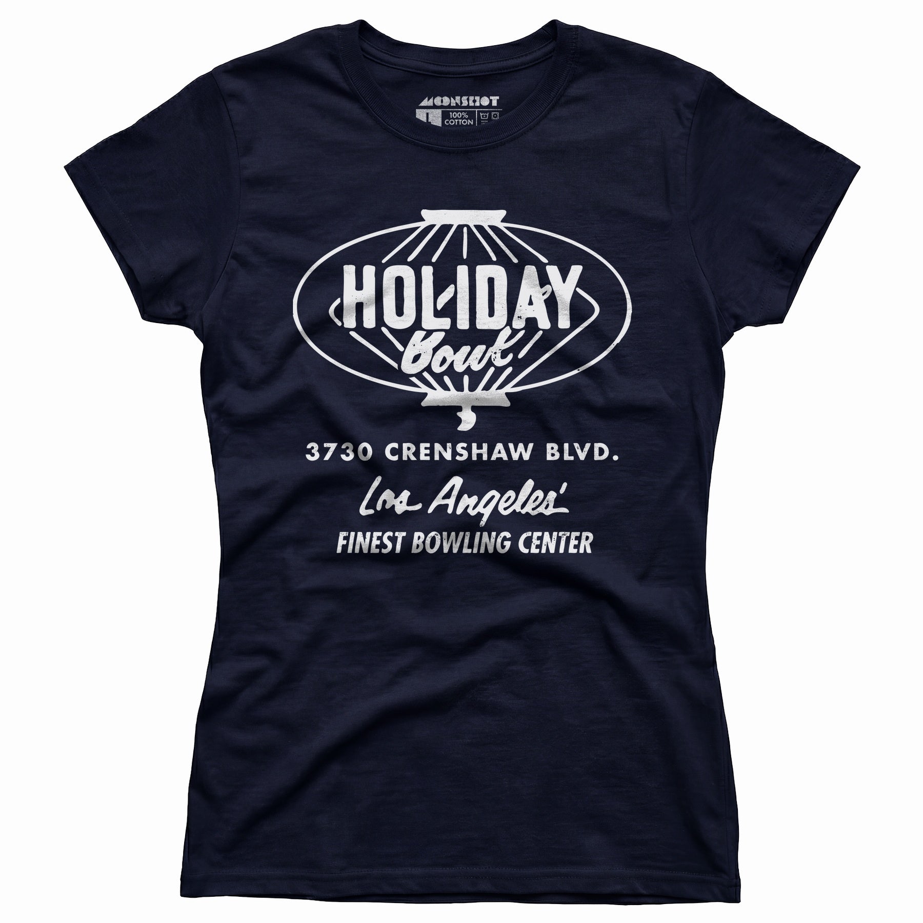 Holiday Bowl - Los Angeles, CA - Vintage Bowling Alley - Women's T-Shirt