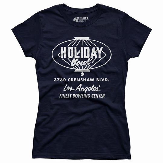 Holiday Bowl - Los Angeles, CA - Vintage Bowling Alley - Women's T-Shirt
