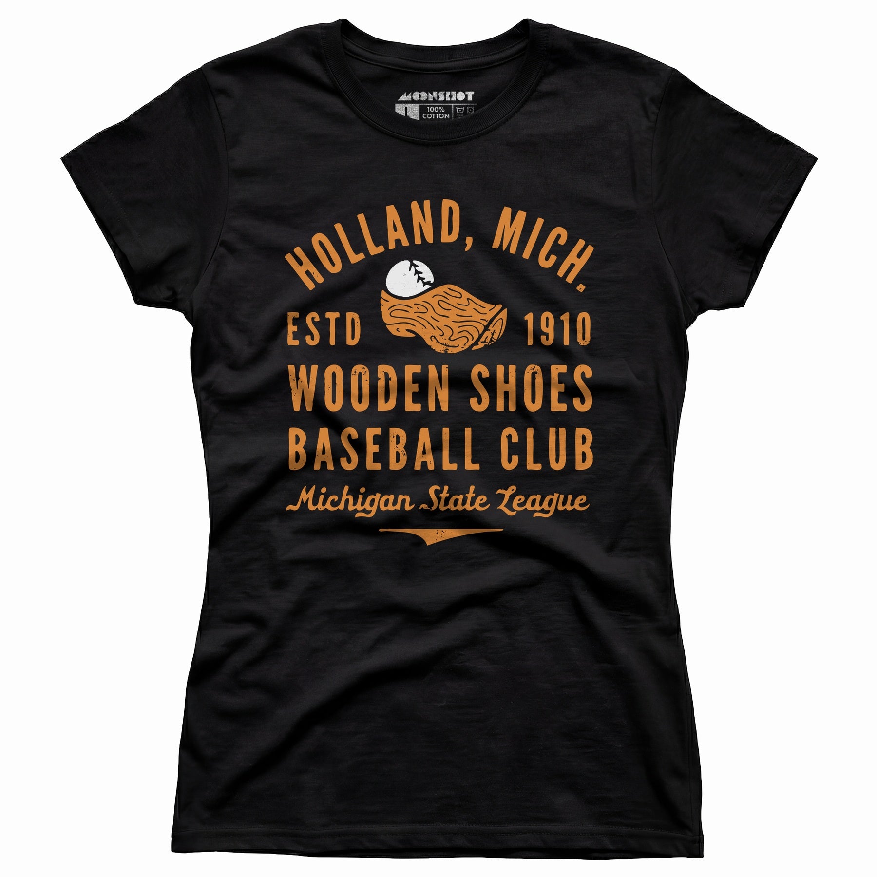 Holland Wooden Shoes - Michigan - Vintage Defunct Baseball Teams - Women's T-Shirt