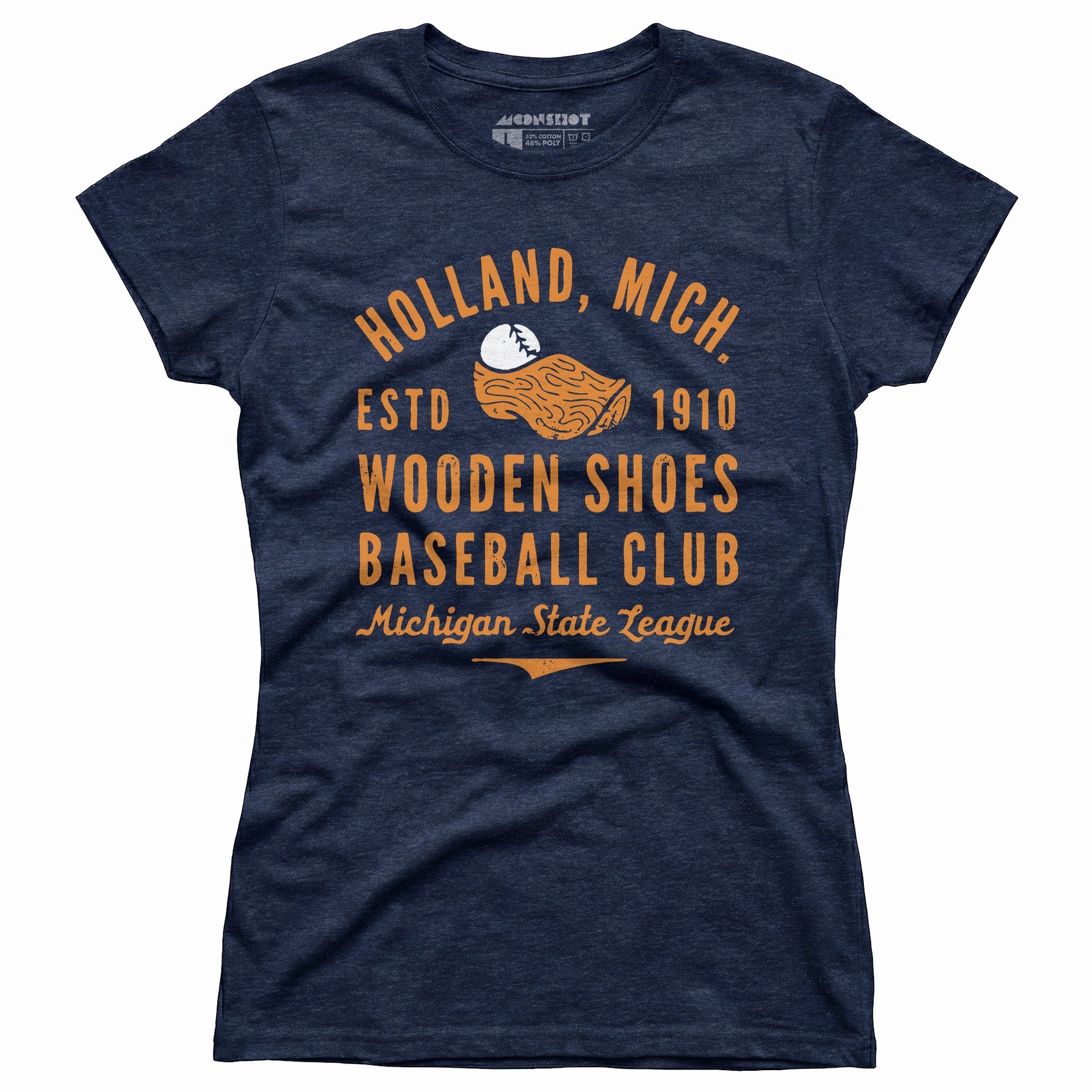 Holland Wooden Shoes - Michigan - Vintage Defunct Baseball Teams - Women's T-Shirt
