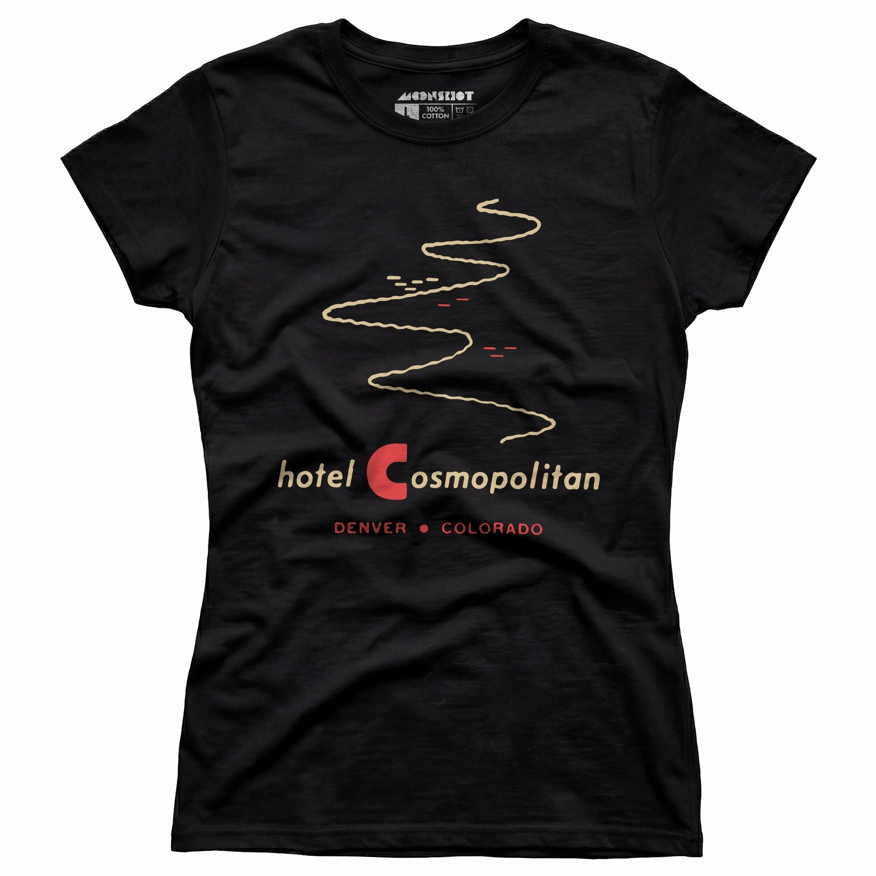 Hotel Cosmopolitan - Denver, CO - Vintage Hotel - Women's T-Shirt