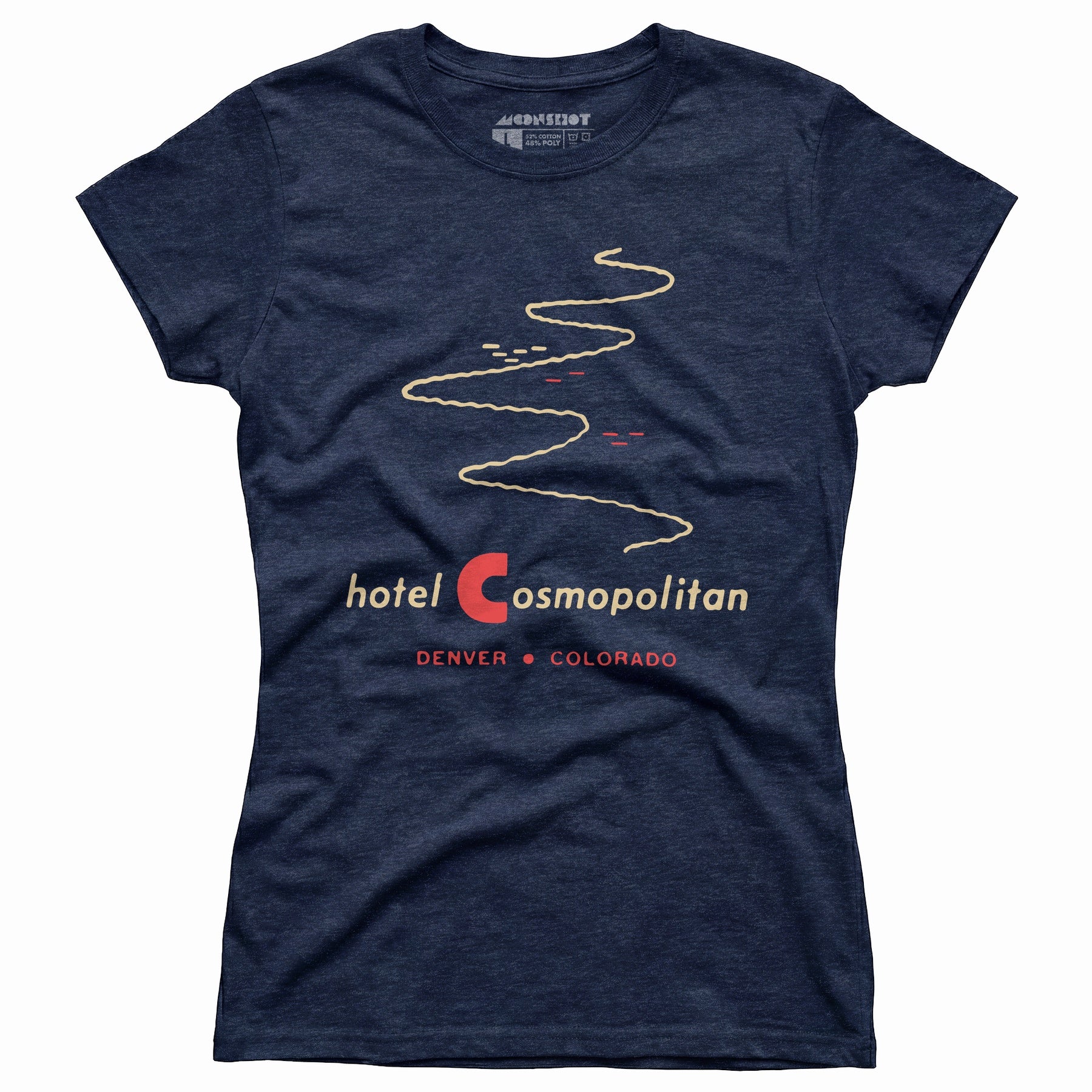 Hotel Cosmopolitan - Denver, CO - Vintage Hotel - Women's T-Shirt