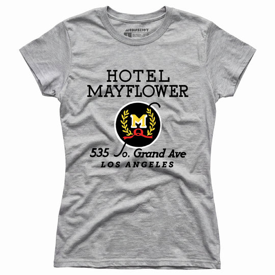 Hotel Mayflower - Los Angeles, CA - Vintage Hotel - Women's T-Shirt