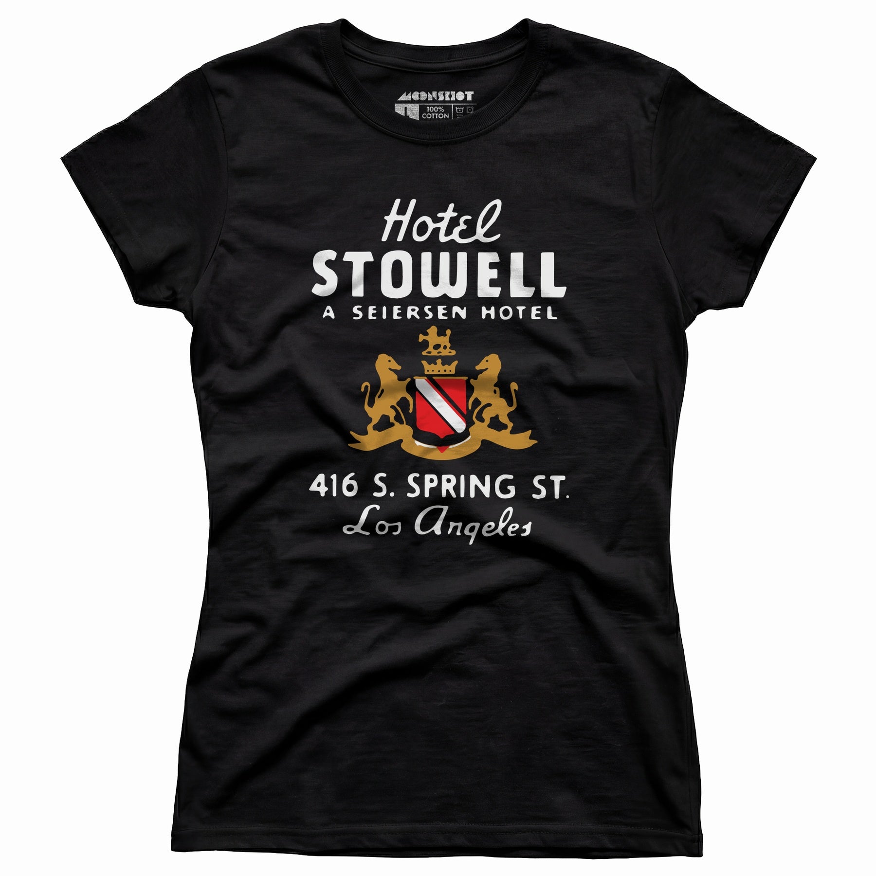 Hotel Stowell - Los Angeles, CA - Vintage Hotel - Women's T-Shirt