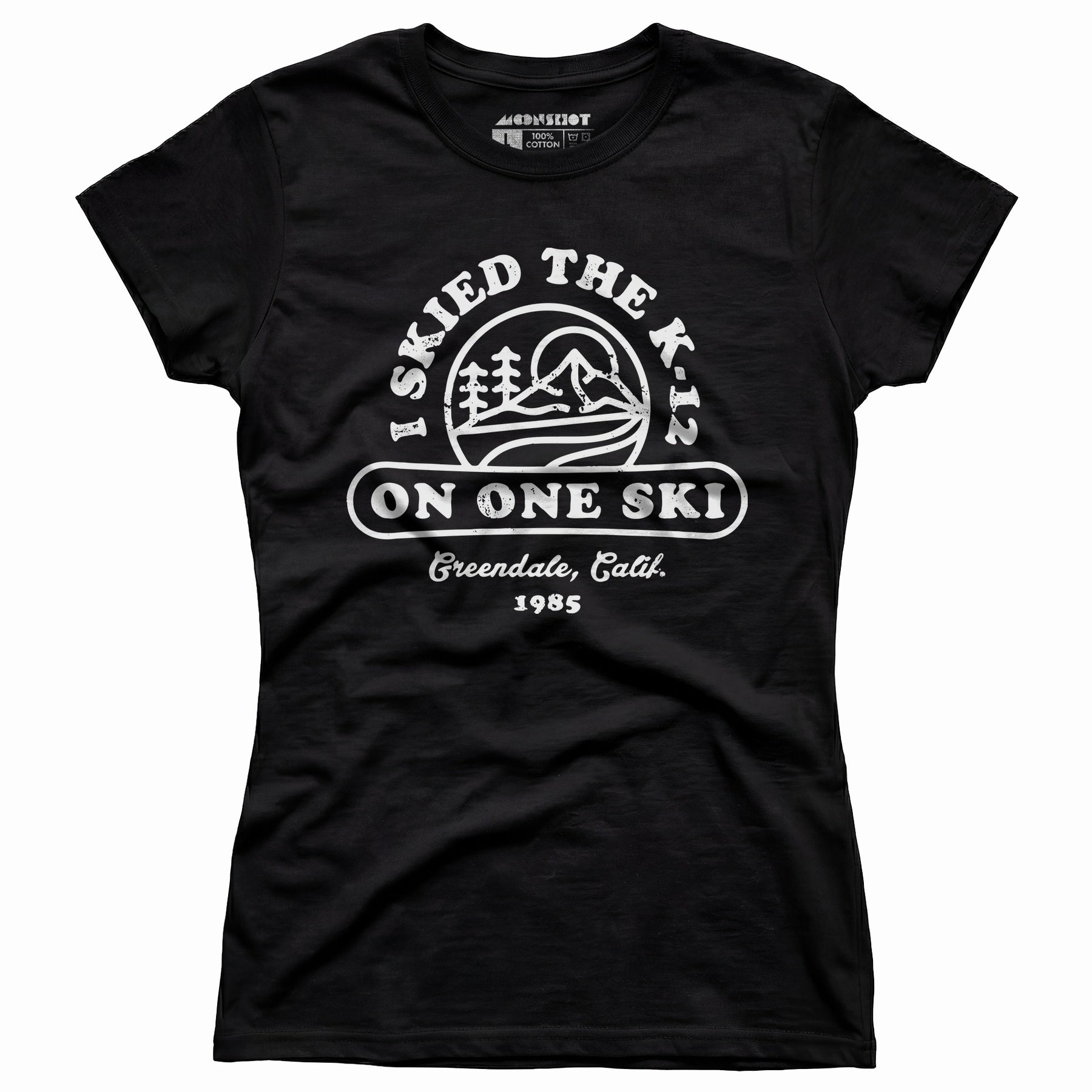 I Skied The K-12 on One Ski v2 - Women's T-Shirt