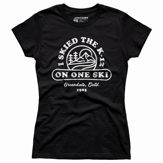 I Skied The K-12 on One Ski v2 - Women's T-Shirt