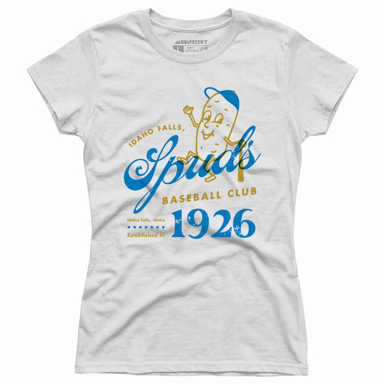 Idaho Falls Spuds - Idaho - Vintage Defunct Baseball Teams - Women's T-Shirt