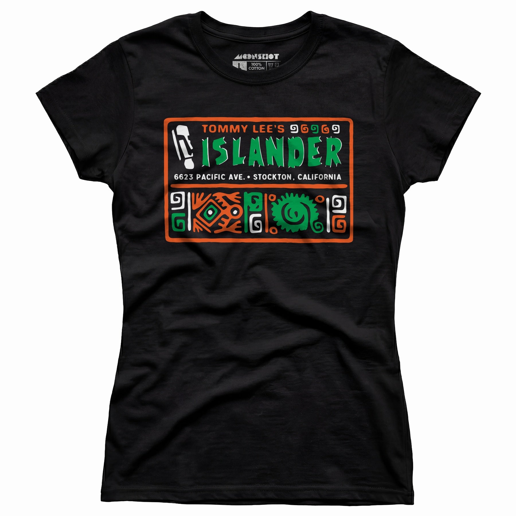 Islander - Stockton, CA - Vintage Tiki Bar - Women's T-Shirt