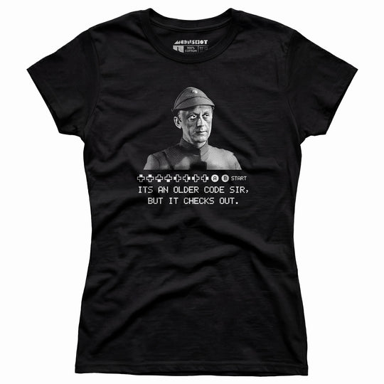 It's An Older Code Sir But It Checks Out - Women's T-Shirt