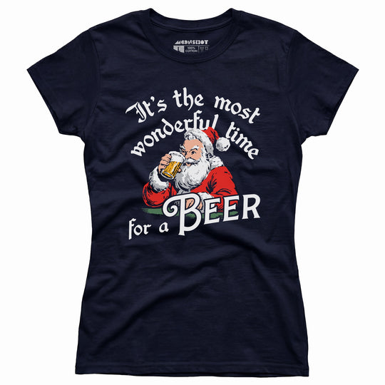 It's the Most Wonderful Time For a Beer - Women's T-Shirt