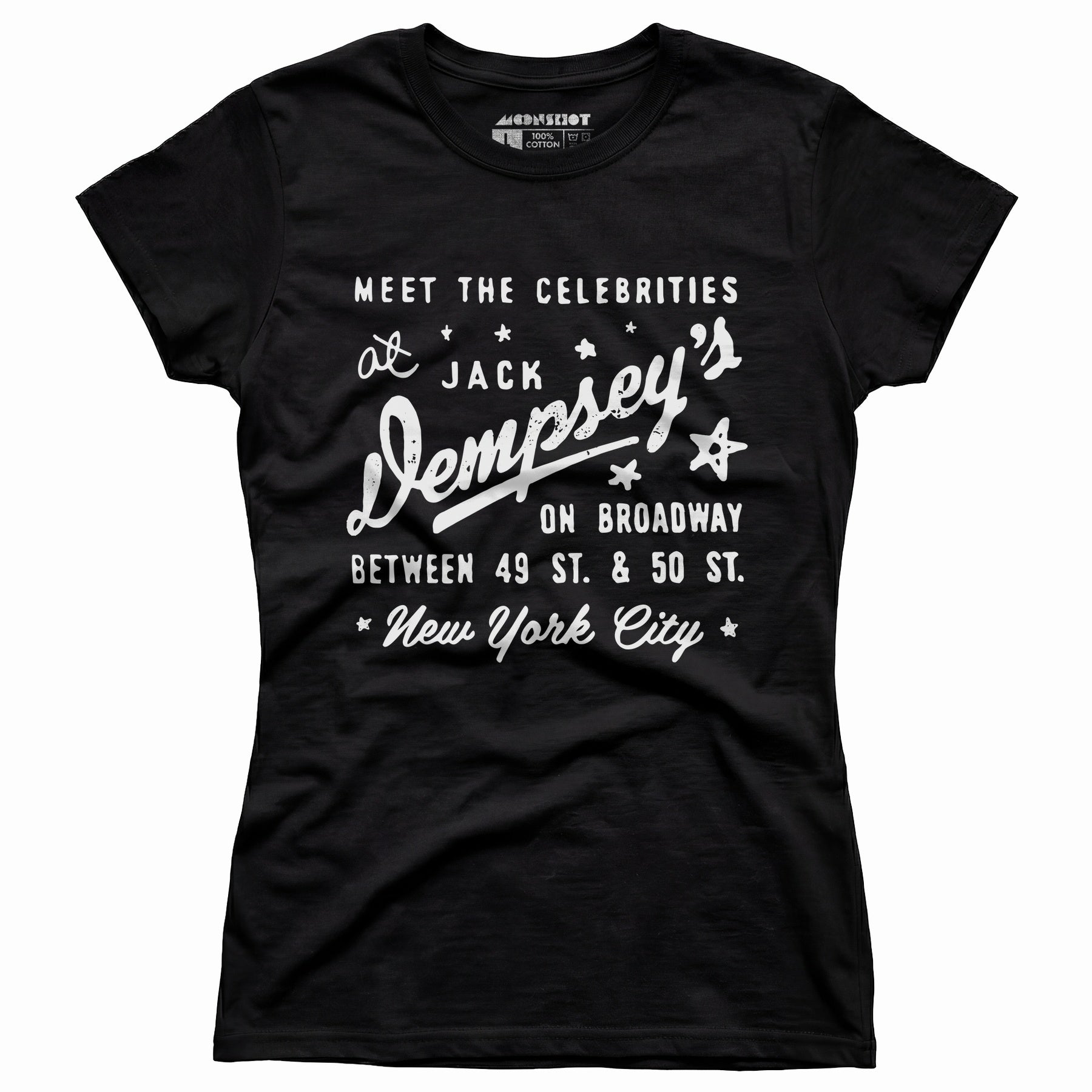 Jack Dempsey's v3 - Manhattan, NY - Vintage Restaurant - Women's T-Shirt