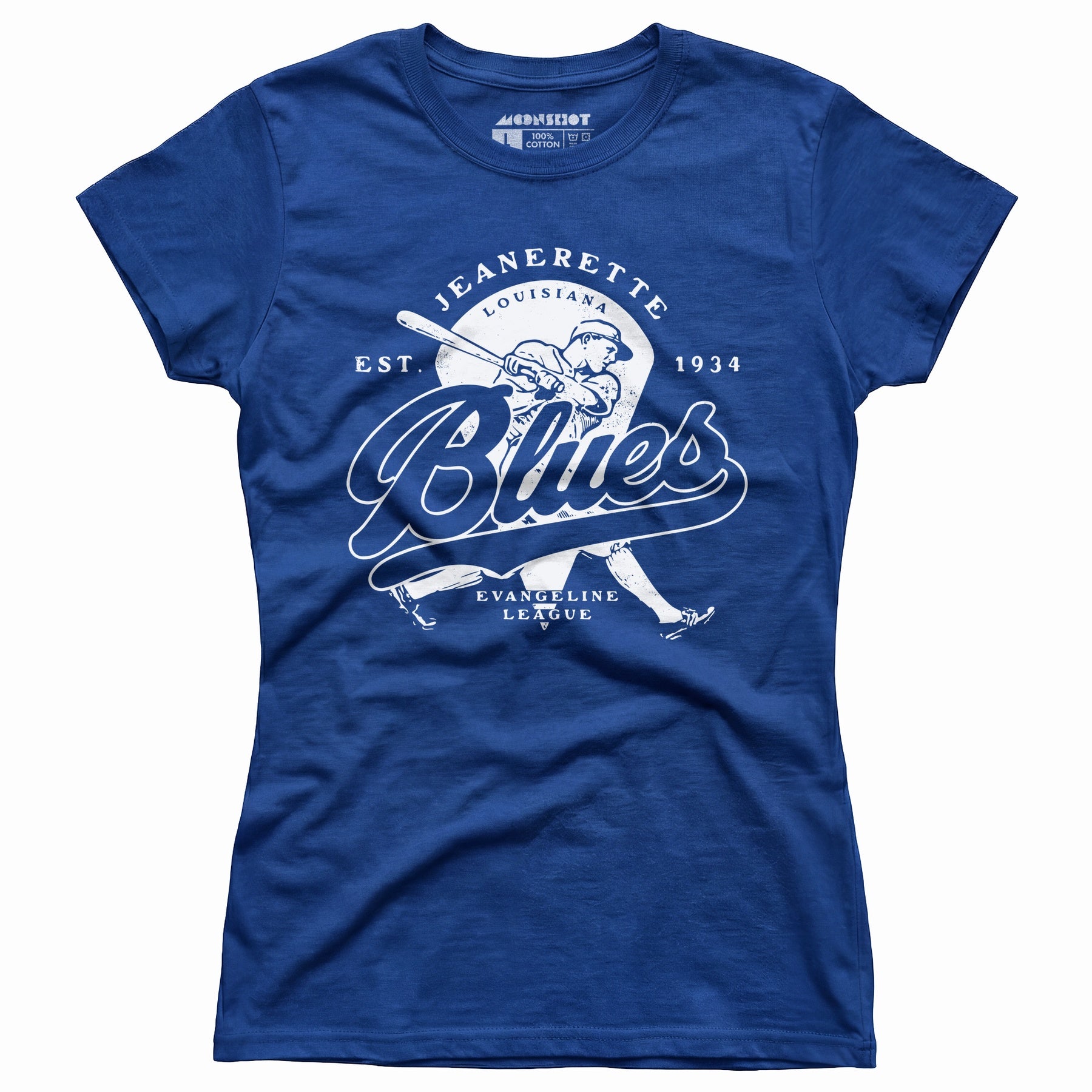 Jeanerette Blues - Louisiana - Vintage Defunct Baseball Teams - Women's T-Shirt