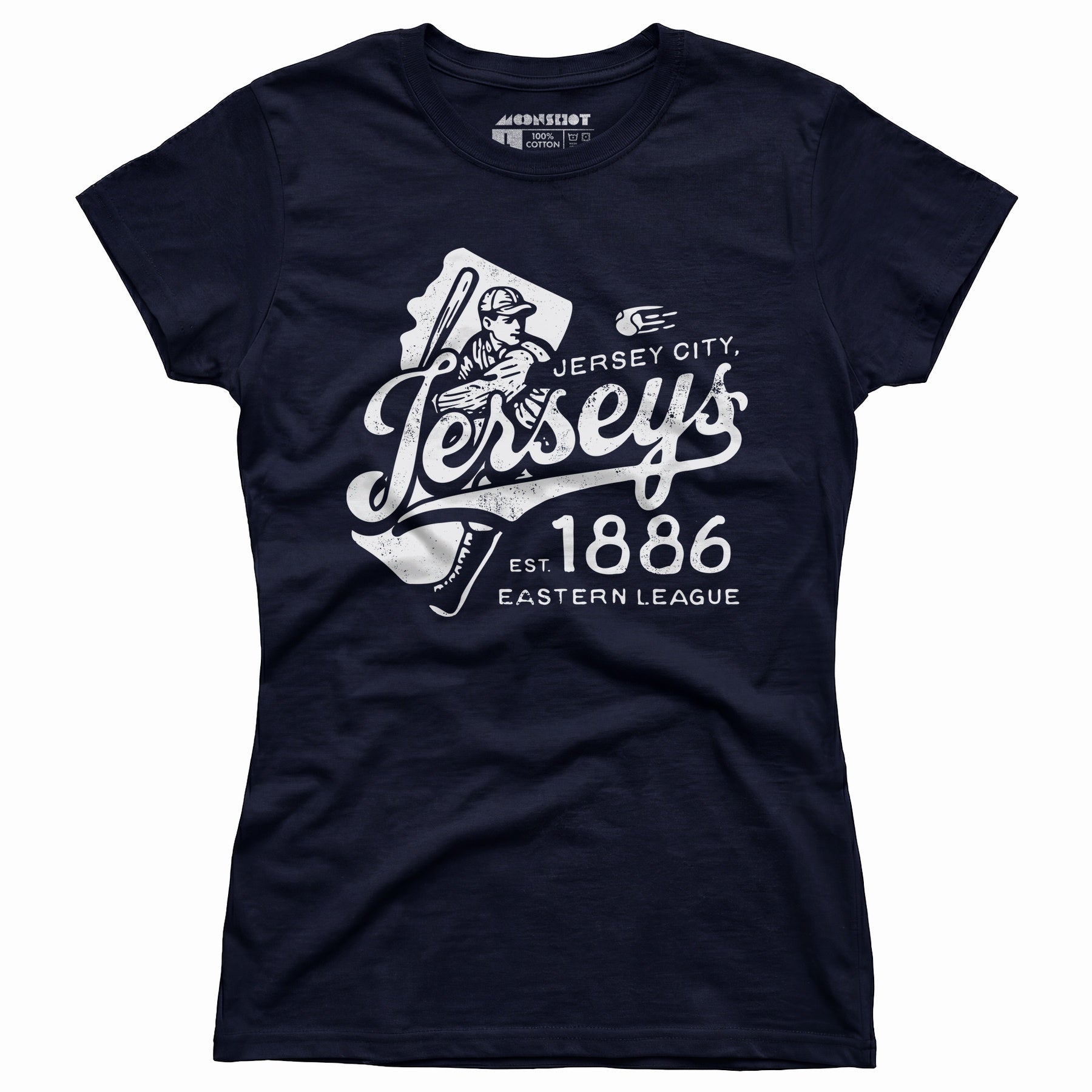 Jersey City Jerseys - New Jersey - Vintage Defunct Baseball Teams - Women's T-Shirt