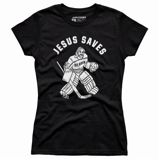 Jesus Saves - Hockey - Women's T-Shirt