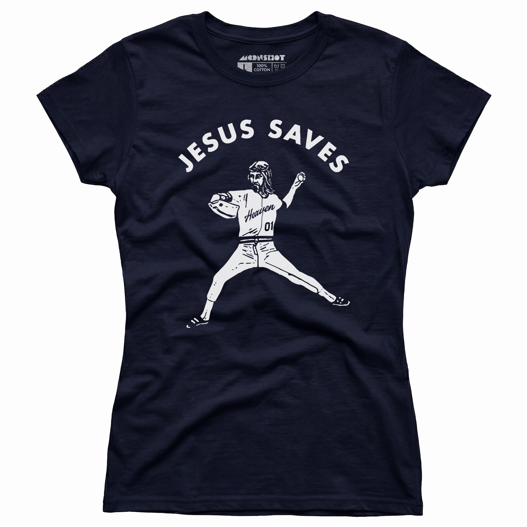 Jesus Saves - Lefty - Women's T-Shirt