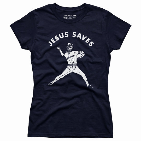 Jesus Saves - Women's T-Shirt