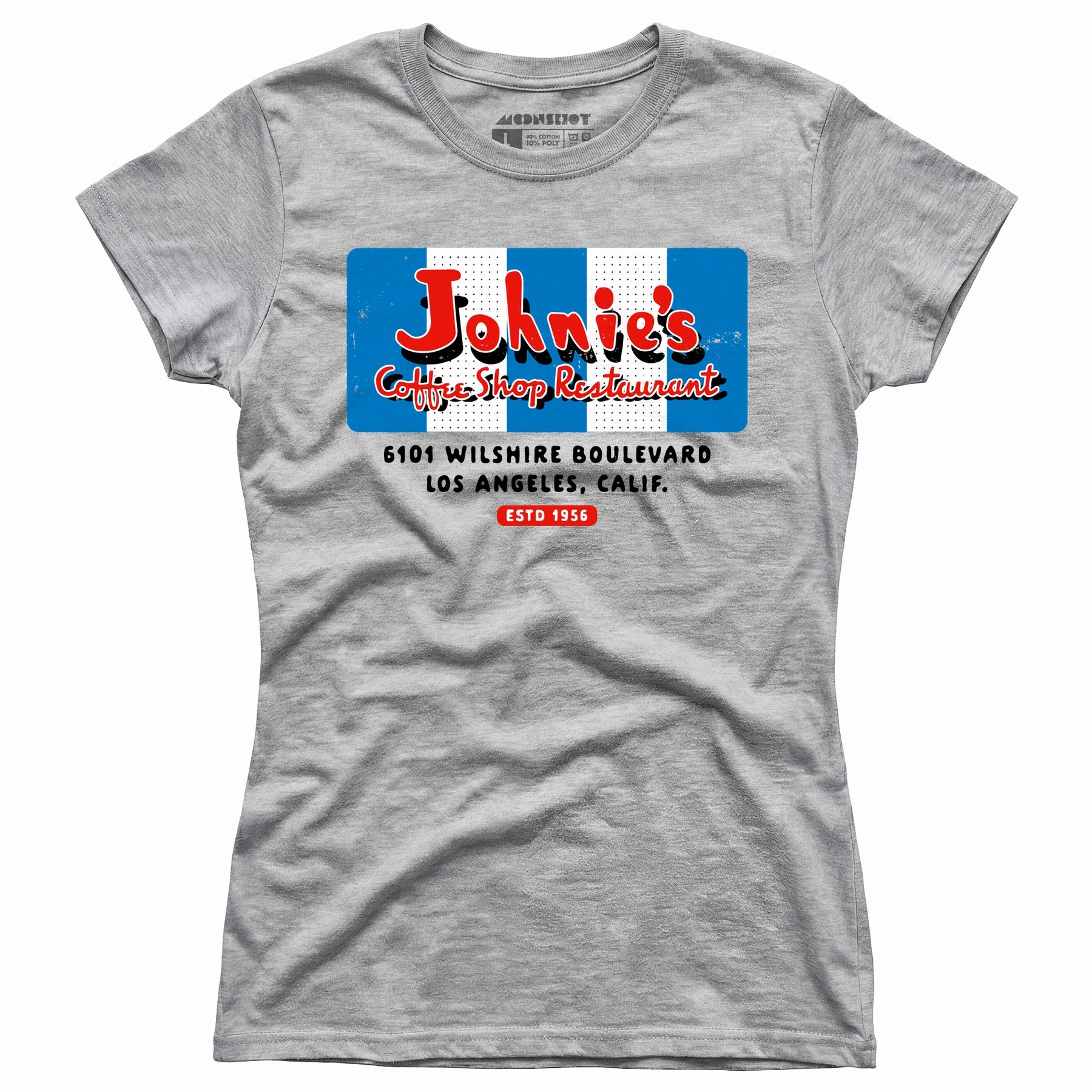 Johnie's Coffee Shop - Los Angeles, CA - Vintage Restaurant - Women's T-Shirt