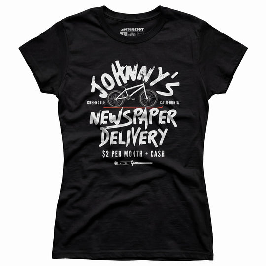 Johnny's Newspaper Delivery - Women's T-Shirt