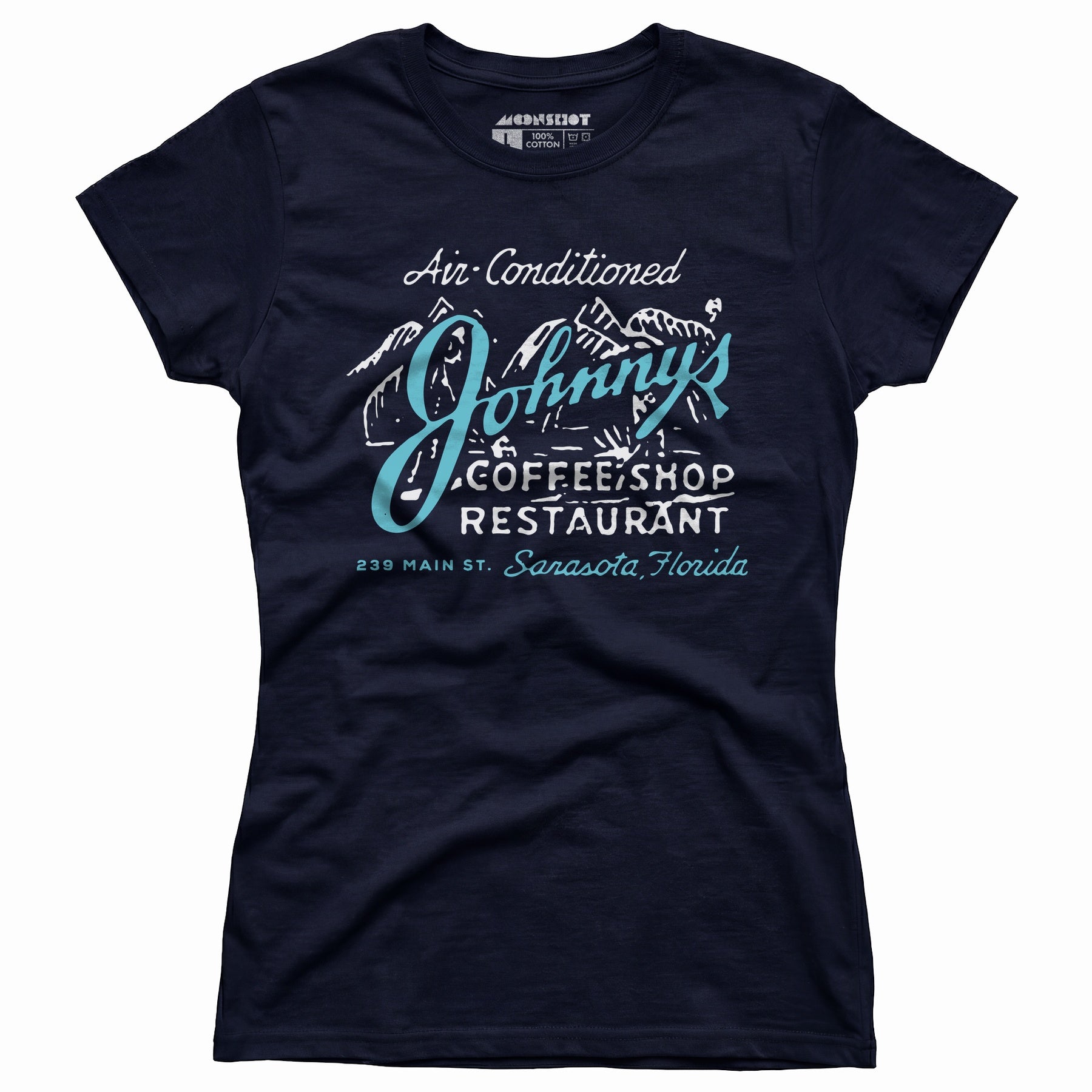 Johnny's - Sarasota, FL - Vintage Restaurant - Women's T-Shirt