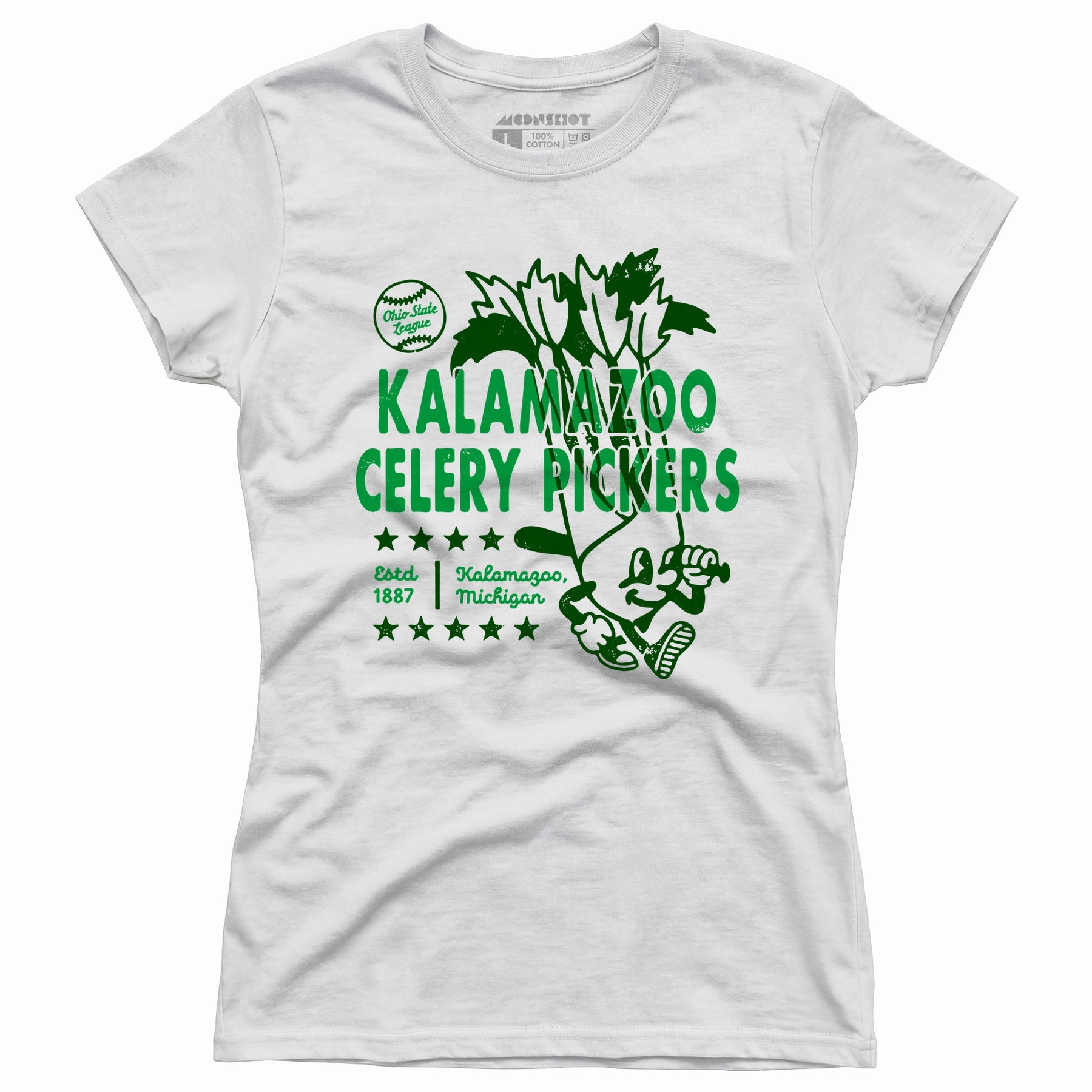 Kalamazoo Celery Pickers - Michigan - Vintage Defunct Baseball Teams - Women's T-Shirt