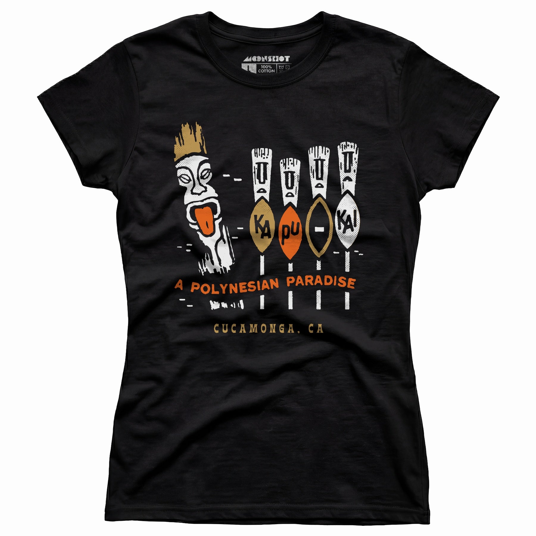 Kapu Kai - Cucamonga, CA - Vintage Tiki Bar - Women's T-Shirt