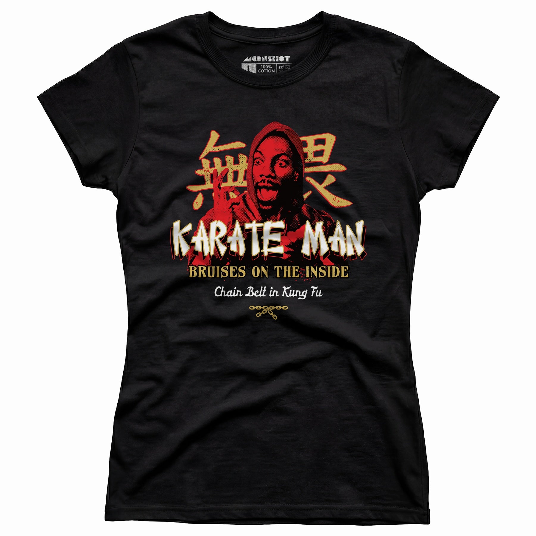 Karate Man - Chain Belt in Kung Fu - Women's T-Shirt
