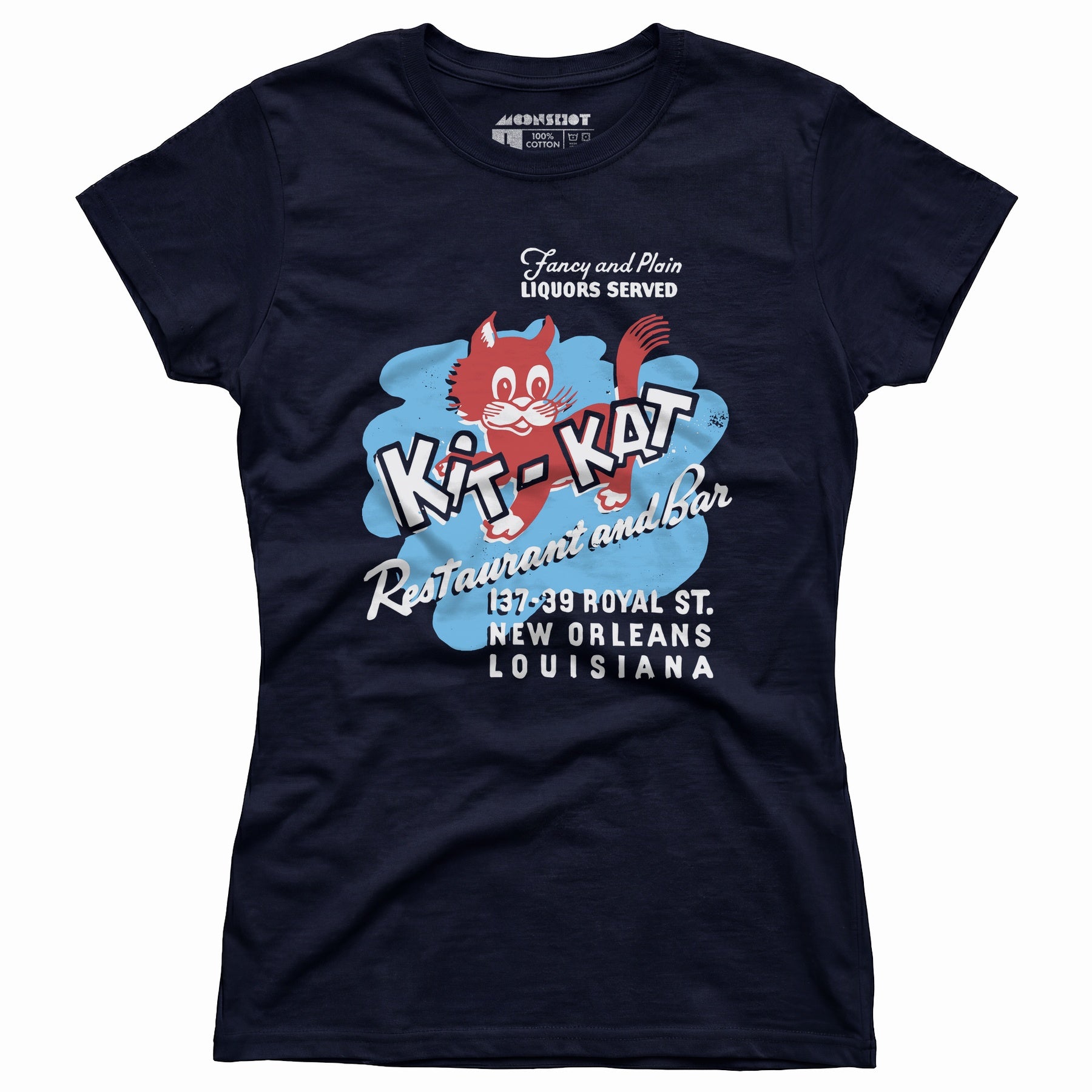 Kit-Kat - New Orleans, LA - Vintage Restaurant - Women's T-Shirt