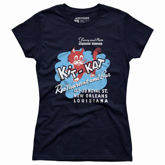 Kit-Kat - New Orleans, LA - Vintage Restaurant - Women's T-Shirt
