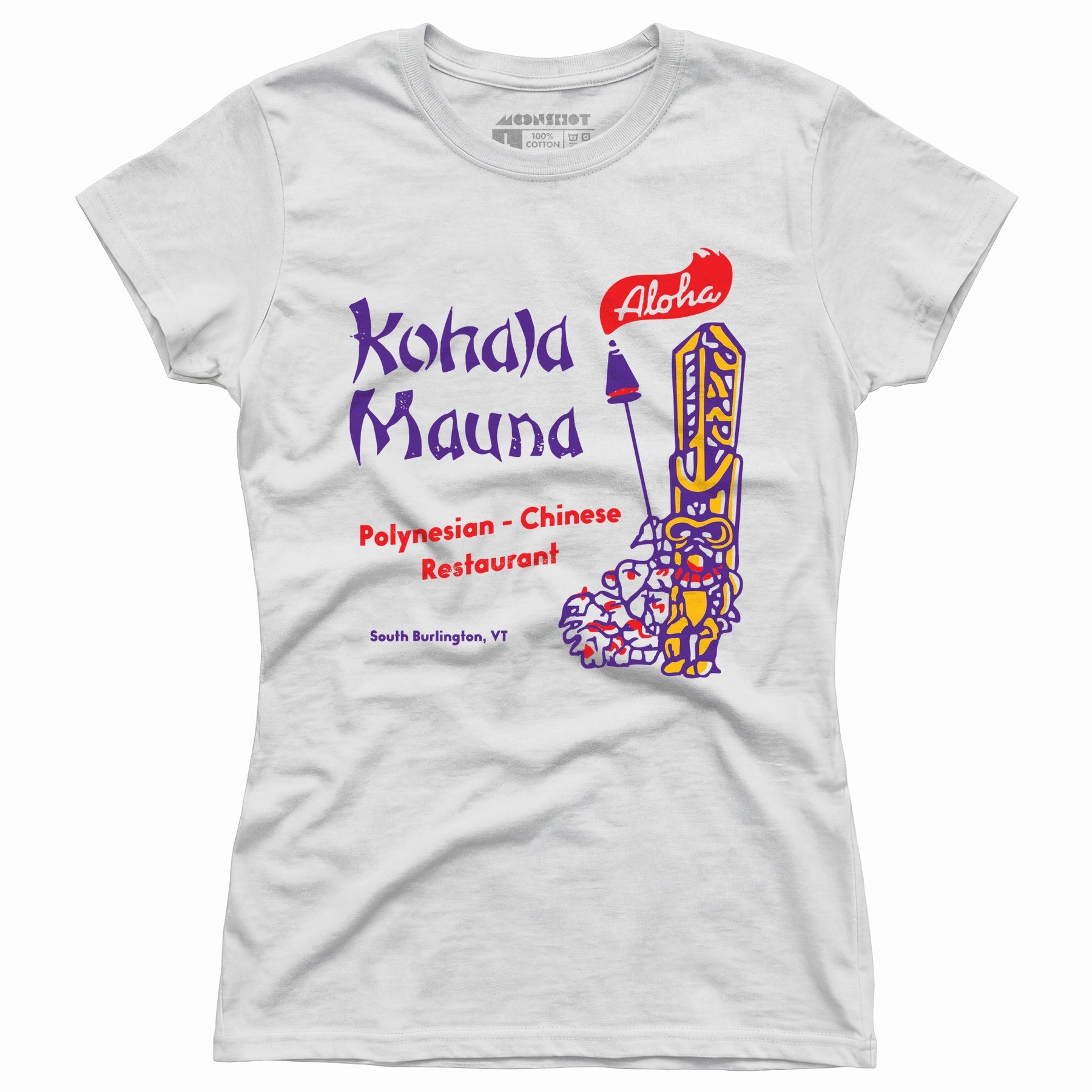 Kohala Mauna - South Burlington, VT - Vintage Tiki Bar - Women's T-Shirt