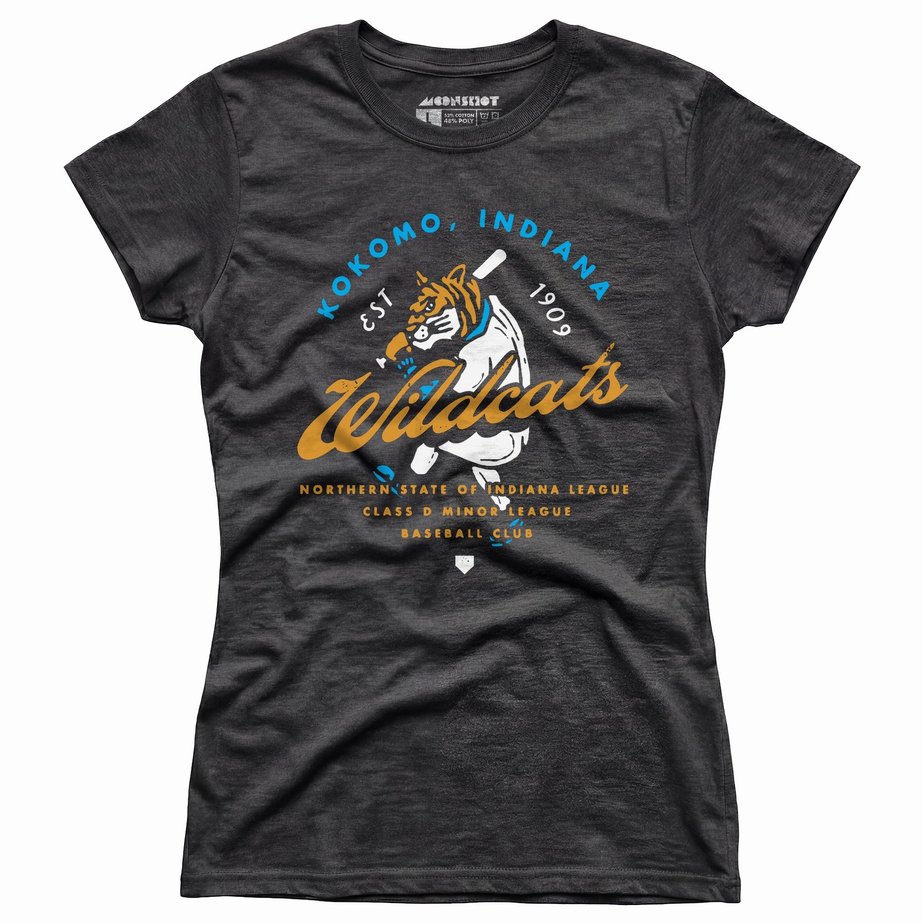 Kokomo Wildcats - Indiana - Vintage Defunct Baseball Teams - Women's T-Shirt