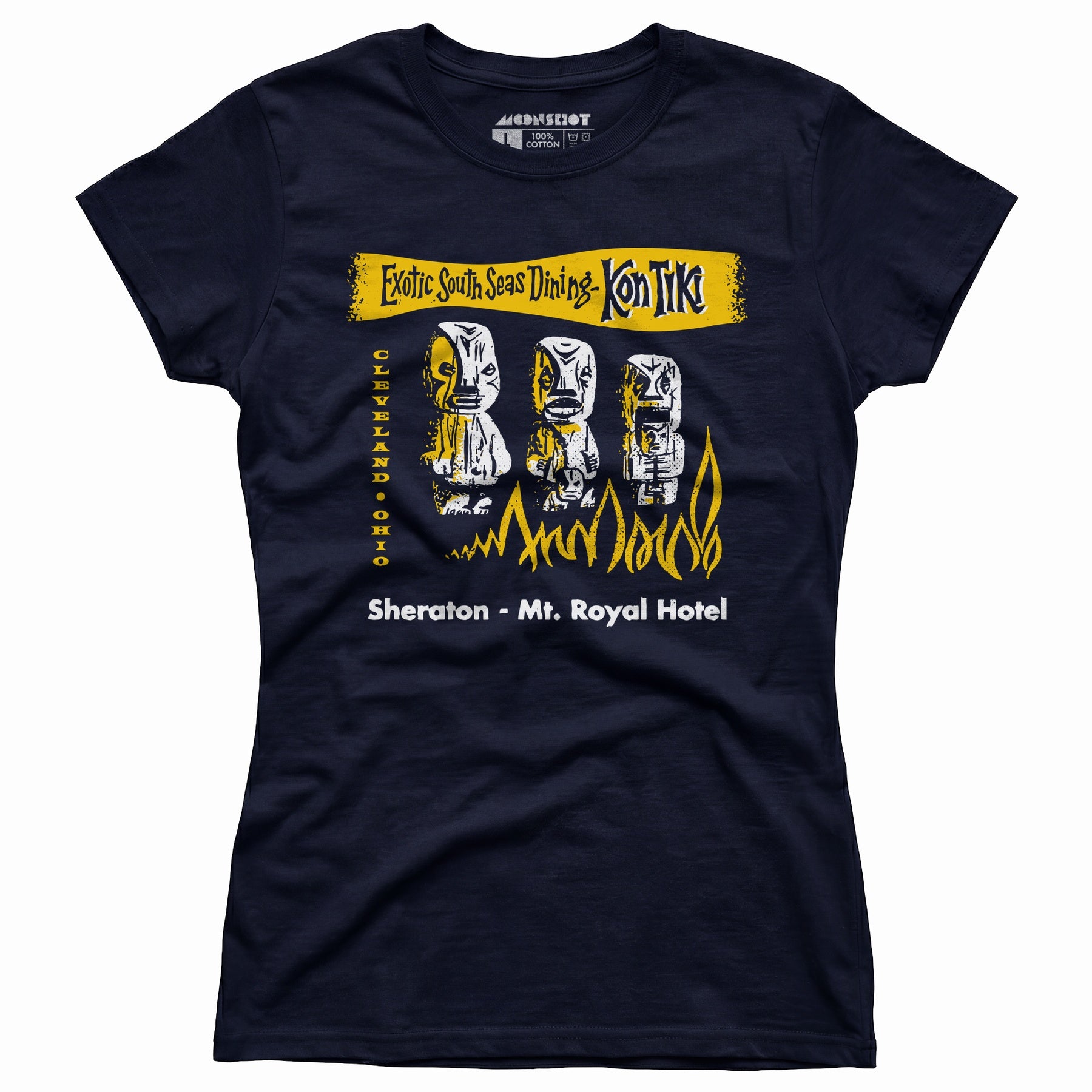 Kon-Tiki v2 - Cleveland, OH - Vintage Tiki Bar - Women's T-Shirt