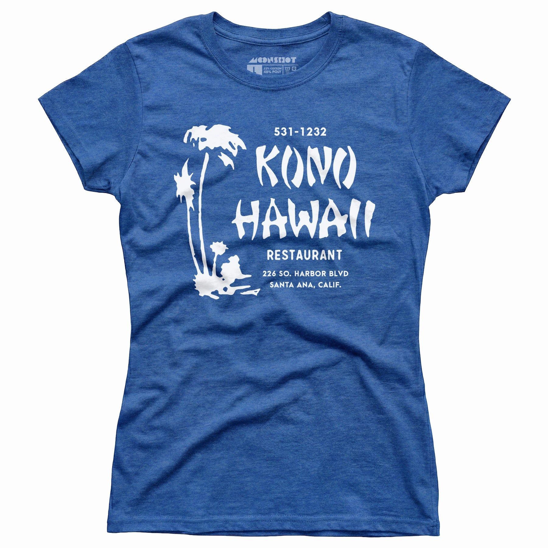 Kono Hawaii - Santa Ana, CA - Vintage Tiki Bar - Women's T-Shirt