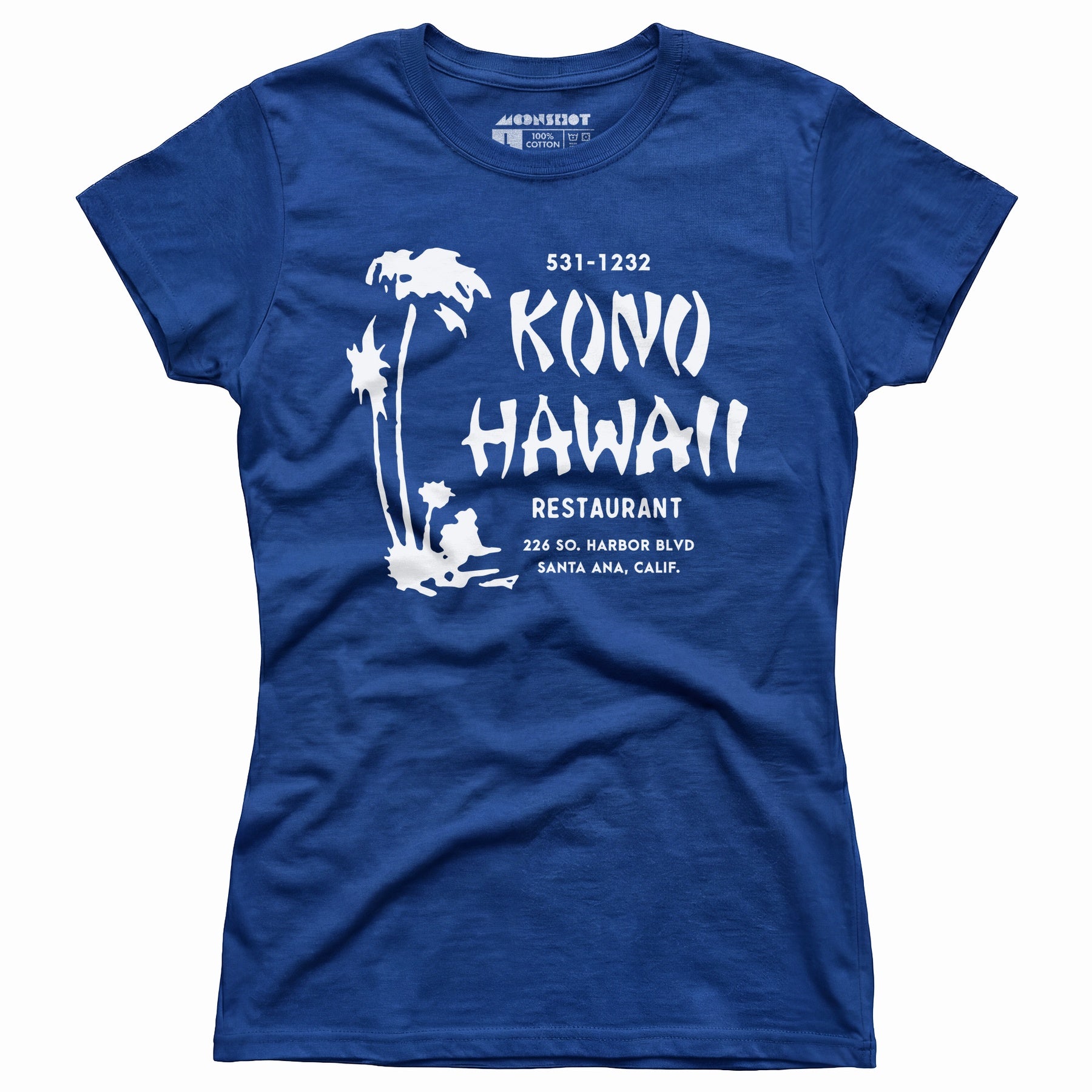 Kono Hawaii - Santa Ana, CA - Vintage Tiki Bar - Women's T-Shirt