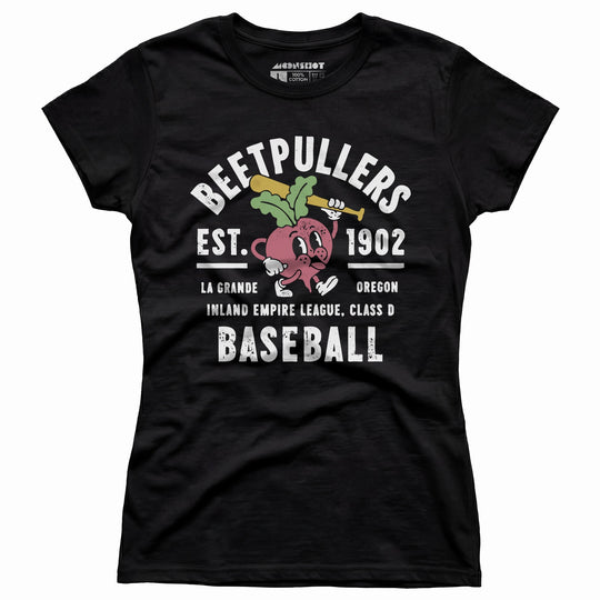 La Grande Beetpullers - Oregon - Vintage Defunct Baseball Teams - Women's T-Shirt