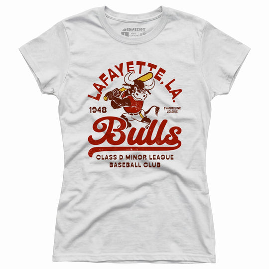 Lafayette Bulls - Louisiana - Vintage Defunct Baseball Teams - Women's T-Shirt