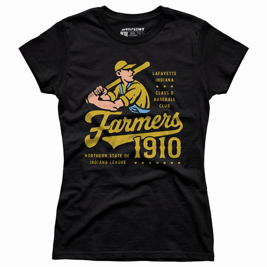Lafayette Farmers - Indiana - Vintage Defunct Baseball Teams - Women's T-Shirt
