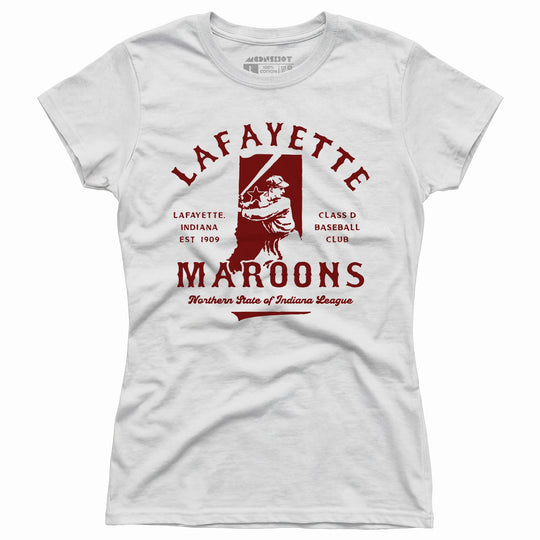 Lafayette Maroons - Indiana - Vintage Defunct Baseball Teams - Women's T-Shirt