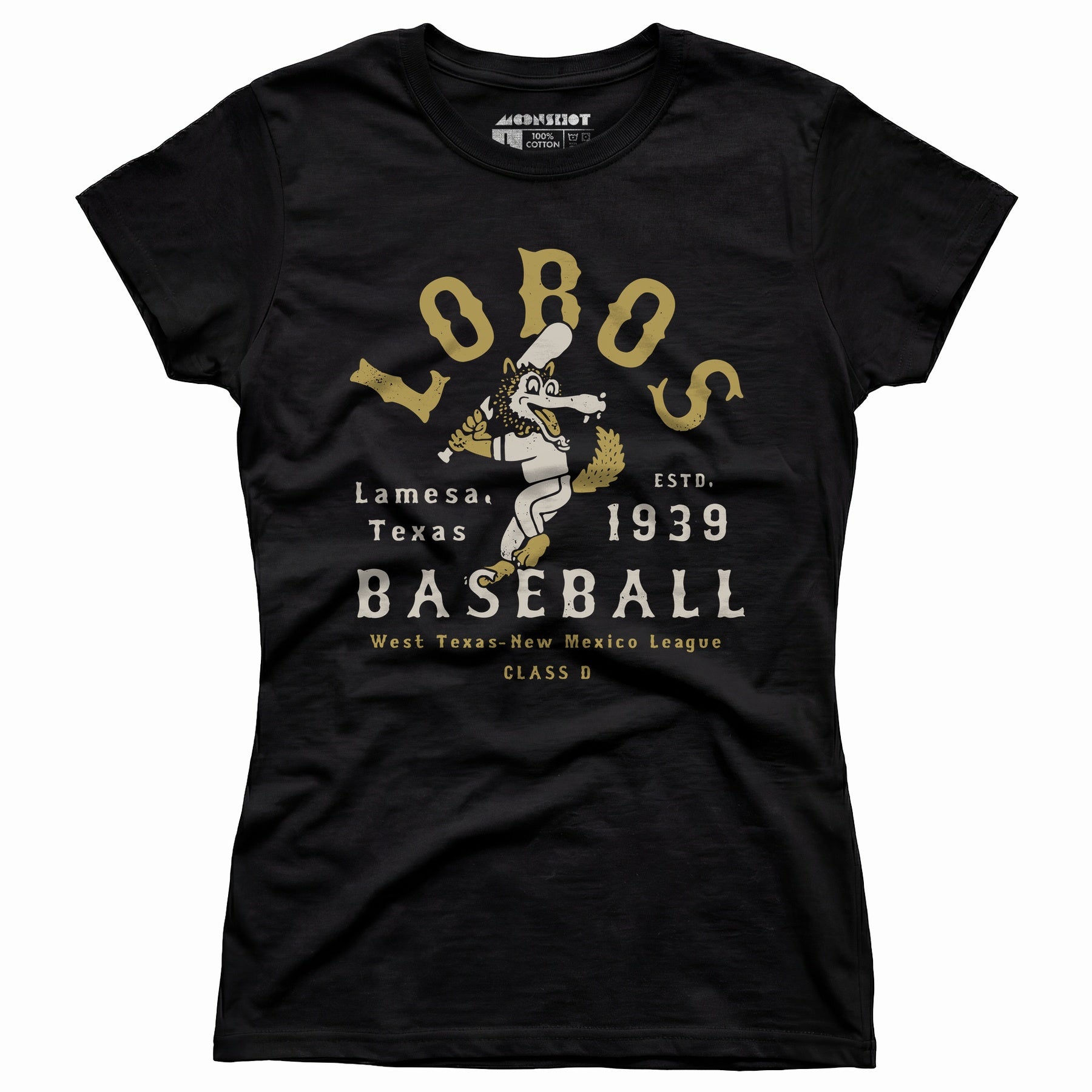 Lamesa Lobos - Texas - Vintage Defunct Baseball Teams - Women's T-Shirt