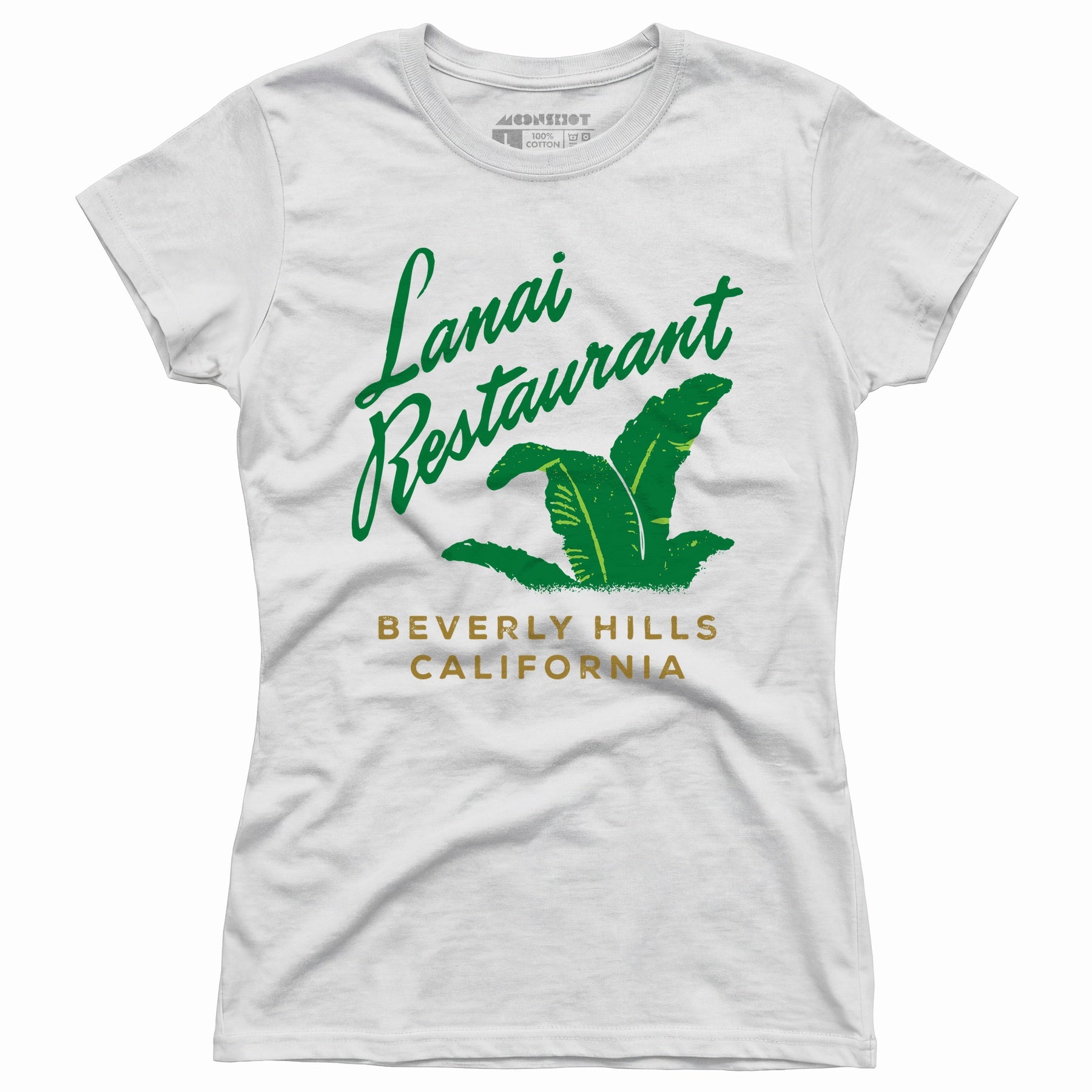 Lanai - Beverly Hills, CA - Vintage Restaurant - Women's T-Shirt