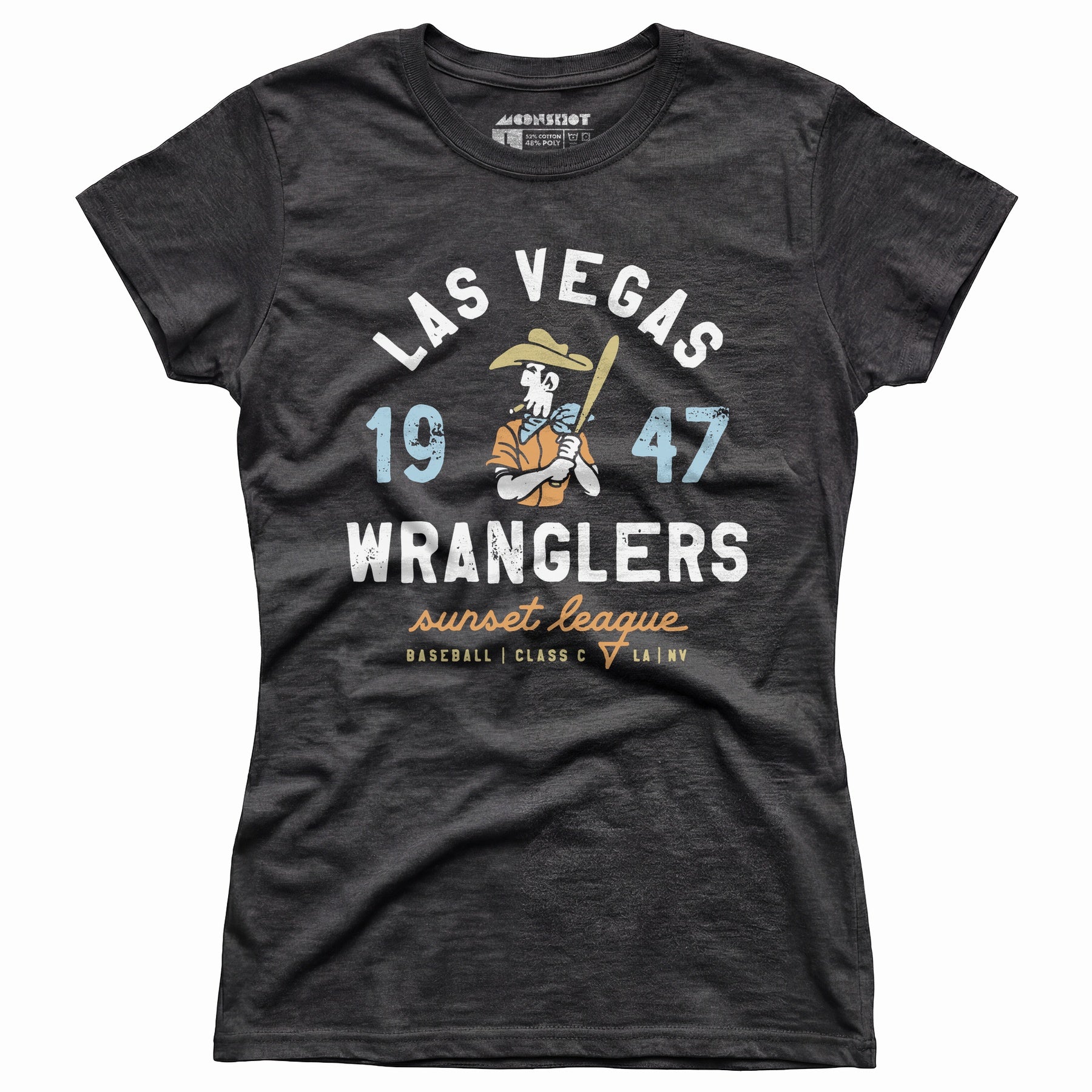 Las Vegas Wranglers - Nevada - Vintage Defunct Baseball Teams - Women's T-Shirt