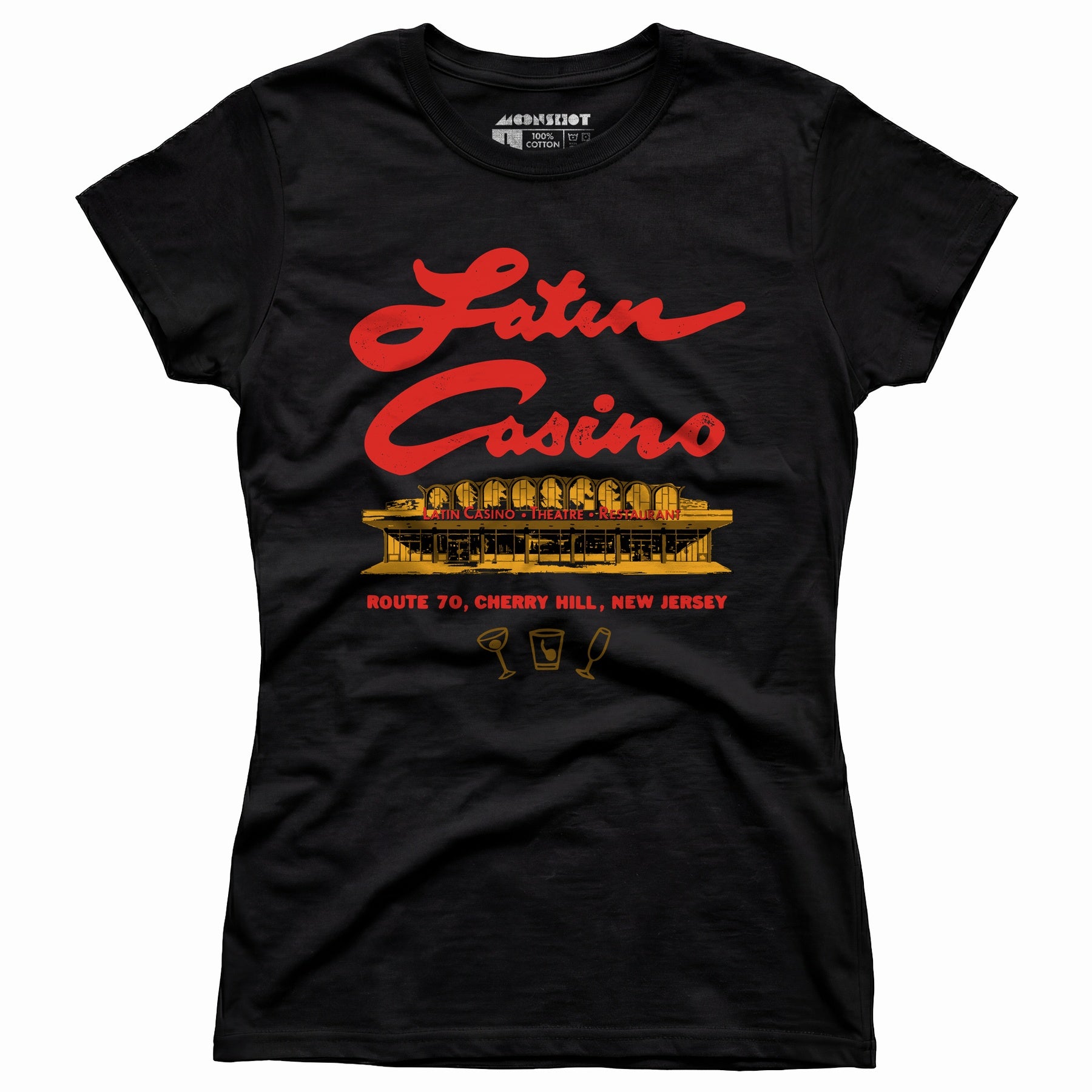Latin Casino v3 - Cherry Hill, NJ - Vintage Nightclub - Women's T-Shirt